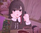 女の子の厚塗りアイコン描きます 地雷系女子、病み可愛い女の子が好きなあなたに イメージ3
