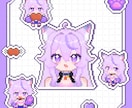 あなただけのドット絵を制作します 即日納品も可能です(๑°ㅁ°๑) イメージ7