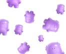 ぷっくりかわいいシンプルなイラスト描きます シンプルだけど他とは違うぷるぷるぷっくりでかわいいイラスト！ イメージ3