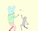 オリジナルのイラスト描きます 様々なタッチ、カラーも可能です イメージ3
