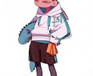 パキッとした絵柄でデフォルメキャラ描きます 2〜3.5頭身のキャラクターイラストが必要な際に是非！ イメージ7
