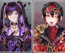 キラキラで最高に綺麗なキャラクターイラスト描きます 商用利用OK！印象に残る高クオリティイラスト制作します イメージ3