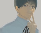 最短3日！美麗な男性イラスト描きます 美麗で退廃的な印象の男性のバストアップイラストお描きします イメージ4