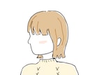 手書きのゆるいオシャレなアイコン描きます シンプルだけど似てるイラスト! イメージ6