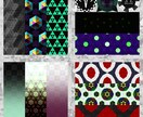 幾何学模様を使ったデザイン画像を制作します ◆◆◆あなただけのオリジナルデザインを形にします◆◆◆ イメージ6