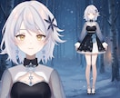 厚塗りで高品質なLive2Dを後発特化で制作します 配信画面/背景/ネームロゴ/離席中/待機中/OP/ED可能 イメージ9