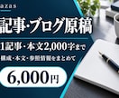 読者の疑問に答える記事・ブログ原稿を作ります 構成と本文、参照情報をまとめて一記事から対応 イメージ1