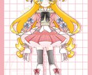 可愛い女の子やたっぷりフリルの衣装など描きます クルクルの巻き毛とふわふわのフリルが得意です！ イメージ4