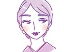 可愛くシンプルなイラストタッチで似顔絵を描きます SNSのアイコンなどにどうぞ。 イメージ3