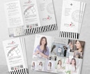 低価格・高品質！おしゃれなパンフレット作成します A4の1/3仕上がり巻き3つ折り30,000円 イメージ5
