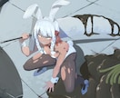 温かみのあるイラストをペソペソと描きます 可愛い女の子から可愛くないゴリマッチョまで描きます。 イメージ8