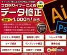 実績27年のプロがお手持ちのデータ修正いたします データ更新やトレース画像変更など修正いたします。 イメージ1