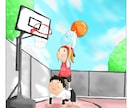 可愛いイラスト、簡単なアニメーション描きます ヘタウマで自分で描いたの？って感じで使える！ イメージ3