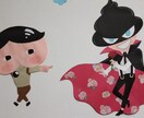 壁面飾り作ります キャラクターもの、オリジナル作品、季節ものなどお作りします。 イメージ2