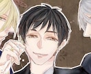SNSのアイコン、ヘッダー、夢絵などお描きします 大人っぽいイラストを提供させていただきます！ イメージ6