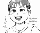 かわいいタッチの似顔絵を描きます 人に寄り添う現場での経験を活かして描きます！ イメージ4