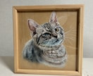 アクリル画でペット(猫・犬)の似顔絵を手描きします クラフト紙をベースにリアルで温かみのある絵です イメージ5