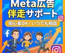 Meta広告伴走サポートします インスタグラム/フェイスブックで広告を出している人向け イメージ1