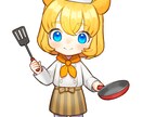 デフォルメキャラ描きます 動画のサムネイルやグッズにおすすめ！ イメージ9