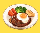 フライヤー等に使用する料理イラスト制作いたします イラストでポップでおしゃれに！ イメージ2