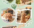 愛するペットちゃんの思い出を形にいたします お好みの世界観でデジタルコラージュさせていただきます＾＾ イメージ5