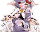 女の子のイラスト作成します 女の子のイラストをお客様のご依頼に沿って作成させて頂きます イメージ4