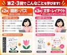 未経験OK！全５回で基礎完全網羅！イラレ指導します ＼歴10年の現役デザイナー、ゼロから副業スキルにも／ イメージ6