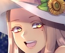 SNS用のキャラアイコンを制作します 美少女絵から似顔絵まで様々なイラストを奇麗に仕上げます！ イメージ5