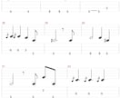 ギターorベースtab譜作成させていただきます 一曲1500円〜2000円です。 イメージ4