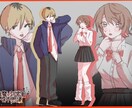 かわいいもかっこいいも！幅広くイラスト制作致します TRPGなどの立ち絵やSNSのアイコンに イメージ4