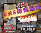 SNS動画編集｜ショート動画TikTok作成します 100万回再生経験ありの動画制作者 イメージ1