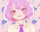 可愛い女の子(※のみ)のアイコンやヘッダー描きます Twitter、YouTube、他SNSのアイコンにどうぞ❁ イメージ4