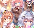 12月までの特別価格！可愛い萌えキャラ描きます あなただけのハイクオリティで可愛い萌えキャラ制作します。 イメージ7
