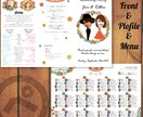 SNS映え！似顔絵・写真で作る特別な結婚式します 【高品質×低価格】お急ぎOK！プロが作る映える記念日アイテム イメージ4