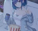SNS・配信・創作活動向けの一枚絵イラスト描きます キャラクターの魅力を丁寧に描き込み世界観のある一枚に イメージ4