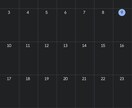 週/月予定が一杯な時、タスク進捗管理を行います Googleカレンダーを使用した、お客様の予定進捗管理！ イメージ1
