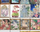お手元に実物をお届け。貴方の思い、形にします 和風、レトロ、動物、人物、花、風景、なんでも描きます！ イメージ9