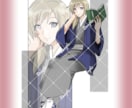 柔らかい雰囲気のTRPG・ゲームの立ち絵を描きます 表情差分２枚付き！少女から少年～青年、男のお姉さんが得意です イメージ10