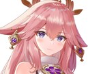 理想のかわいいSNS用アイコン描きます オリジナルでも二次創作でも、素敵なアイコン制作いたします！ イメージ5