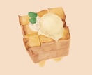 おしゃれな、温かみのある食品イラスト作成します メニュー、チラシ、商品パッケージ、挿絵など様々な用途でどうぞ イメージ7