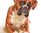 動物の油彩風デジタルイラストを描きます あなたのペットや好きな動物を油彩風イラストにします イメージ4