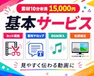 インタビュー動画/メッセージ動画を編集します インタビュー・社長メッセージ・採用・広報動画に最適！ イメージ4
