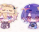 ミニキャラ、デフォルト制作行います 4等身、2等身、1.5等身のデフォルトイラスト制作行います！ イメージ4