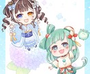商用利用OK！かわいいミニキャラ制作ます サムネに！グッズに！プレゼントに！ イメージ2