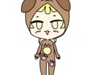 追加料金なし！3点までミニキャラアイコン作成します 修正無制限！かわいいオリジナルミニキャラ作成します イメージ6