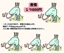キッチンカー・飲食店キャラクターデザイン制作します ステキな商品に、さらに命を吹き込むキャラクターを イメージ7