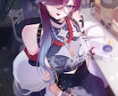 商用無料！現役VTuberがイラスト制作いたします 最短21日納品✨あなただけの女の子キャライラストを描きます！ イメージ2