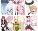 表情が自然！企業経験◎Vtuber全工程制作します 瞳、髪の毛が得意★初心者さんも専業Ｖさんもお任せください！ イメージ7