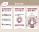 ふわっとやさしい雰囲気のアイコンお描きます 落ち着いた色味なので大人かわいい印象になります♪ イメージ9