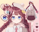 先着5名様限定価格！可愛い立ち絵制作します IRIAM・VTuberにぴったりな可愛い立ち絵を制作します イメージ3
